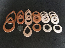 Load image into Gallery viewer, Earring Blanks Leather