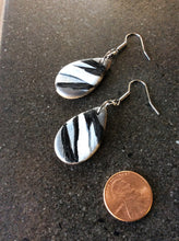 Load image into Gallery viewer, Teardrop Leather Earrings Small Boho Chic in Assorted Designs &amp; Colors
