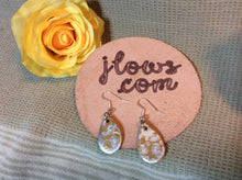 Load image into Gallery viewer, Teardrop Leather Earrings Small Boho Chic in Assorted Designs &amp; Colors
