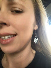 Load image into Gallery viewer, Teardrop Leather Earrings Small Boho Chic in Assorted Designs &amp; Colors
